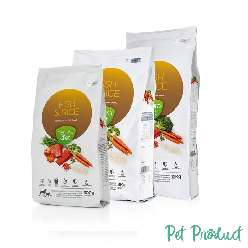 Natura Diet Dog Fish and Rice