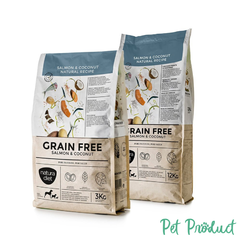Natura Diet Dog Grain Free Salmon & Coconut