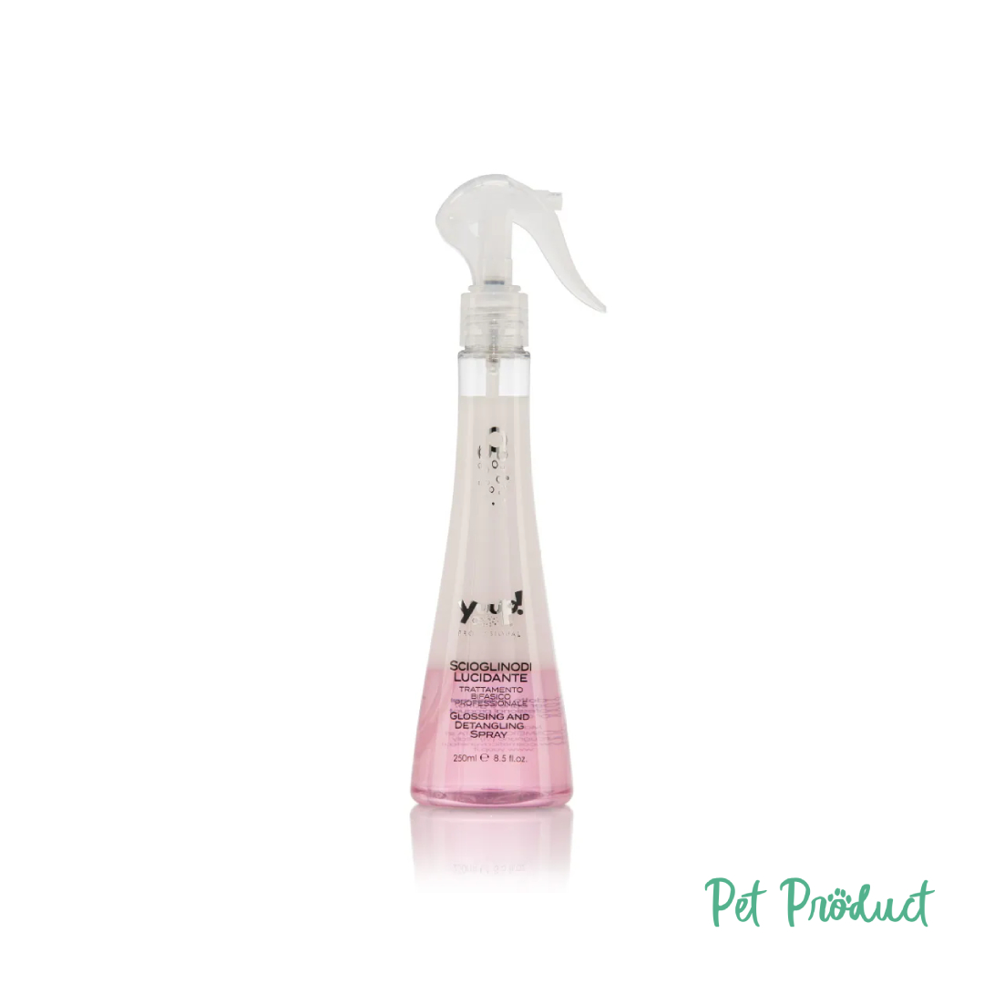 Yuup SPRAY brillance et démêlant professionnel (YP-SCIOGLINODI250 et YPSGLREF1000)
