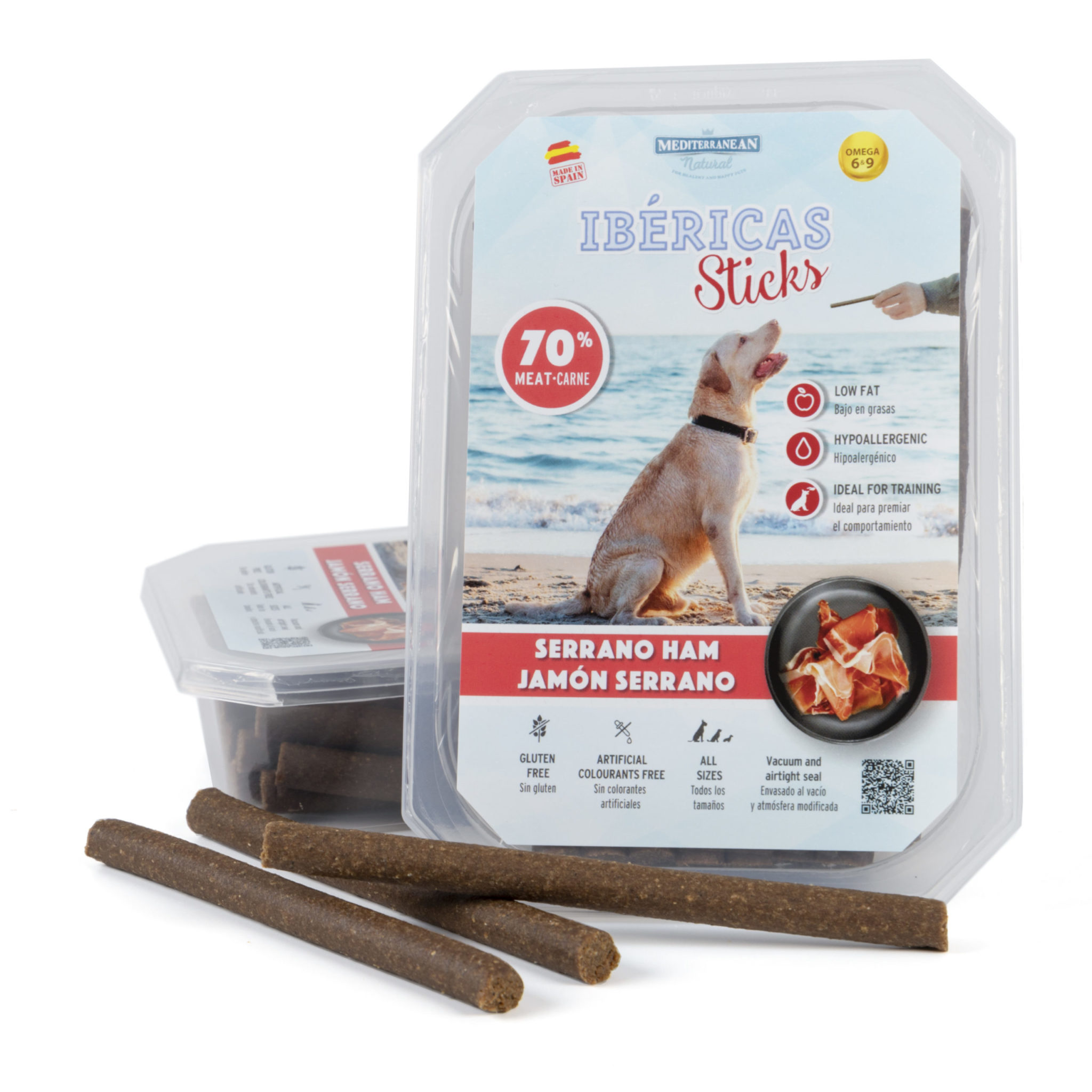 Ibéricas Stick Dog Serrano Ham (Jambon Serrano)