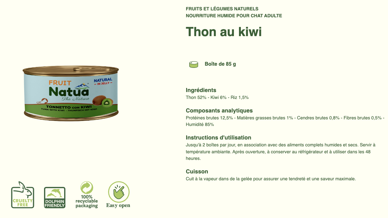 #12 ACTION DU MOIS TOUS CLIENTS 05/2025 Natua Natural in jelly cat (6x85g Cat Jelly Cans) (-35%) NON CUMULABLE – Image 25