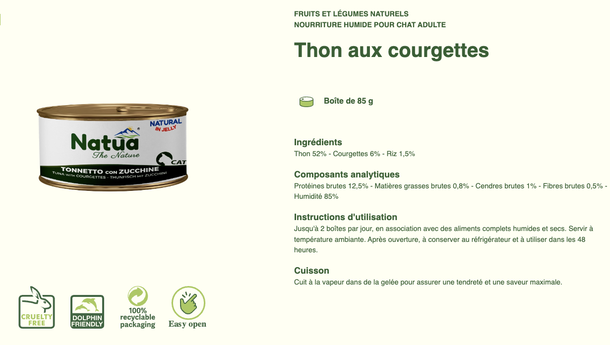 #12 ACTION DU MOIS TOUS CLIENTS 05/2025 Natua Natural in jelly cat (6x85g Cat Jelly Cans) (-35%) NON CUMULABLE – Image 30