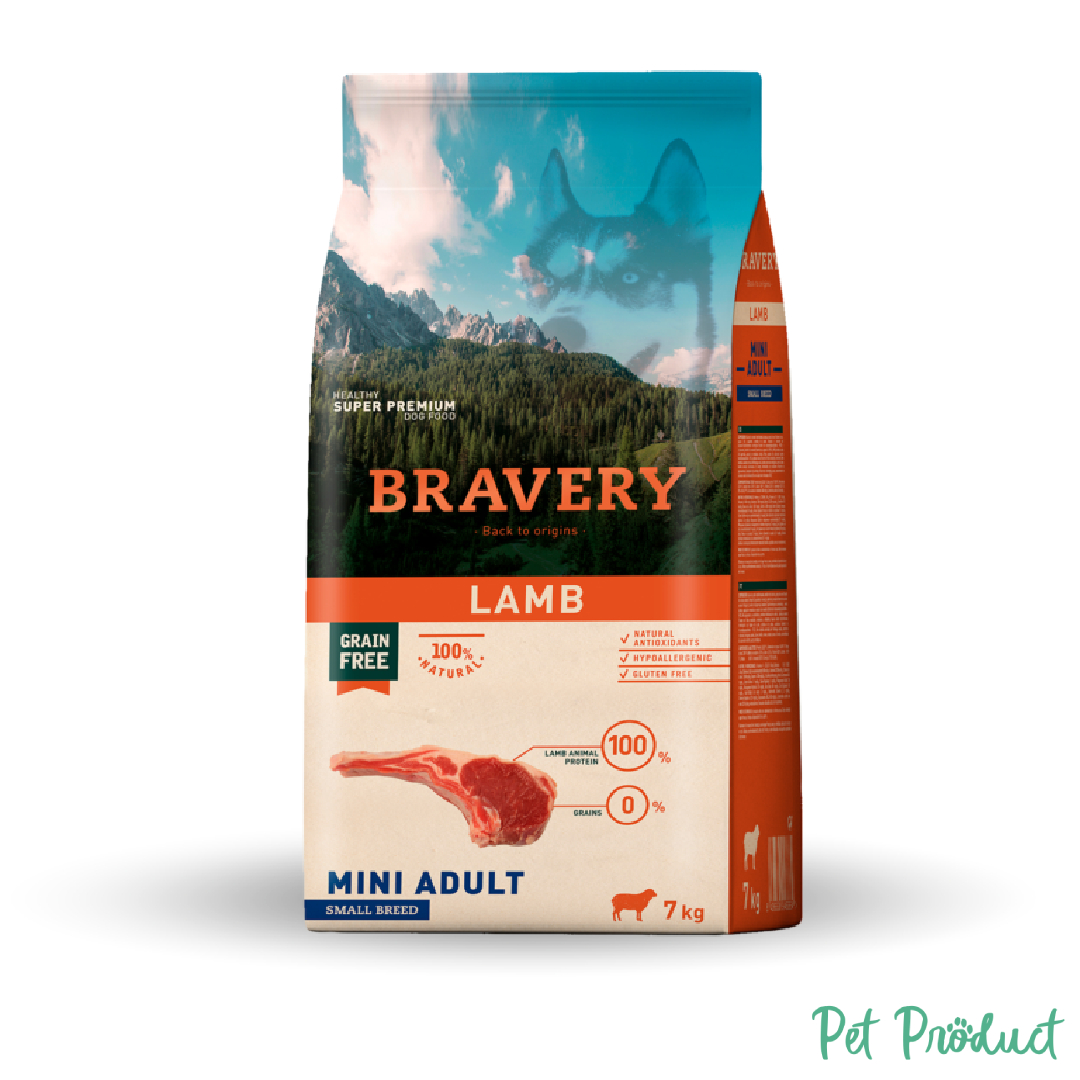 Bravery Dog Adult Lamb Small Breed Grain Free