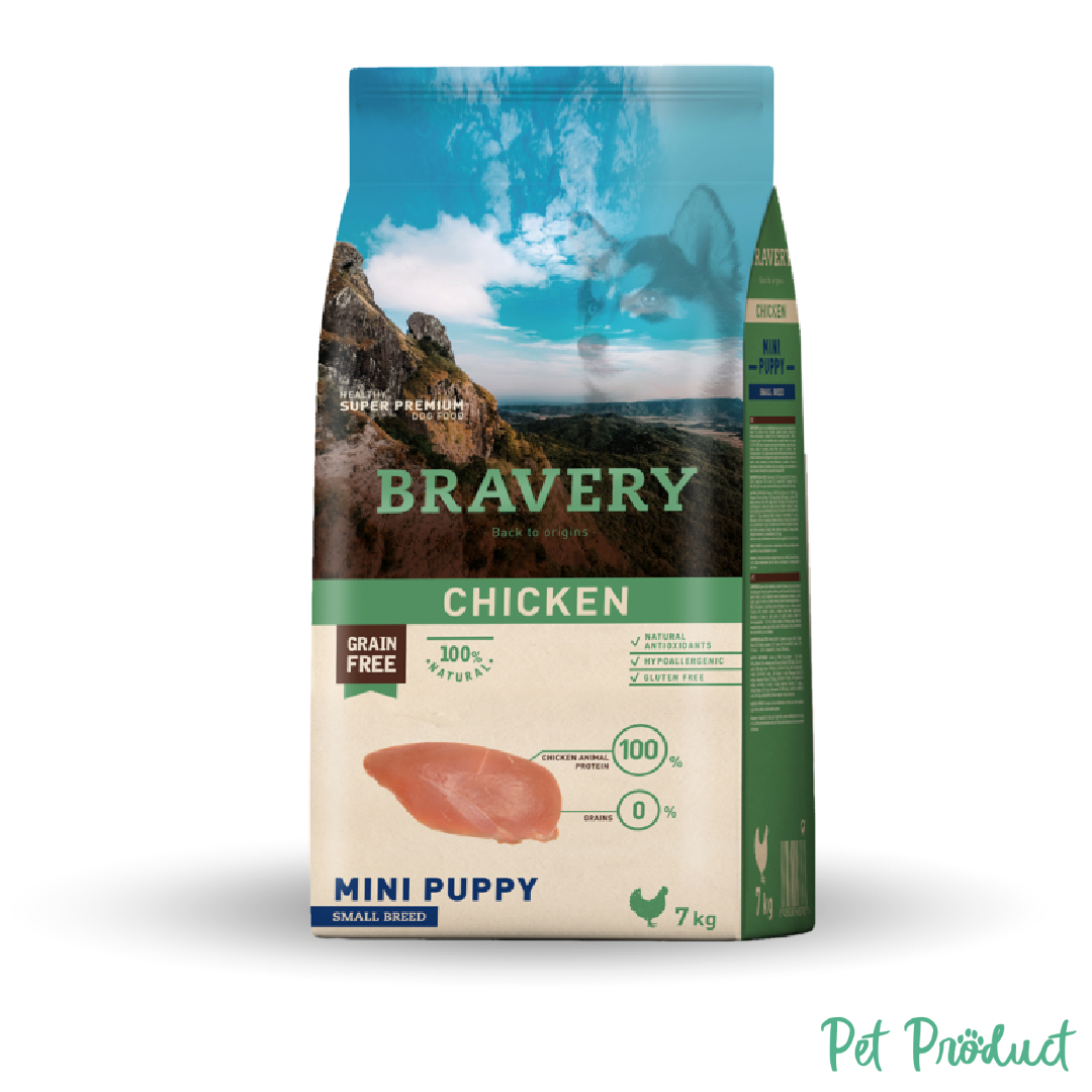 Bravery Dog Puppy Chicken Small Breed Grain Free