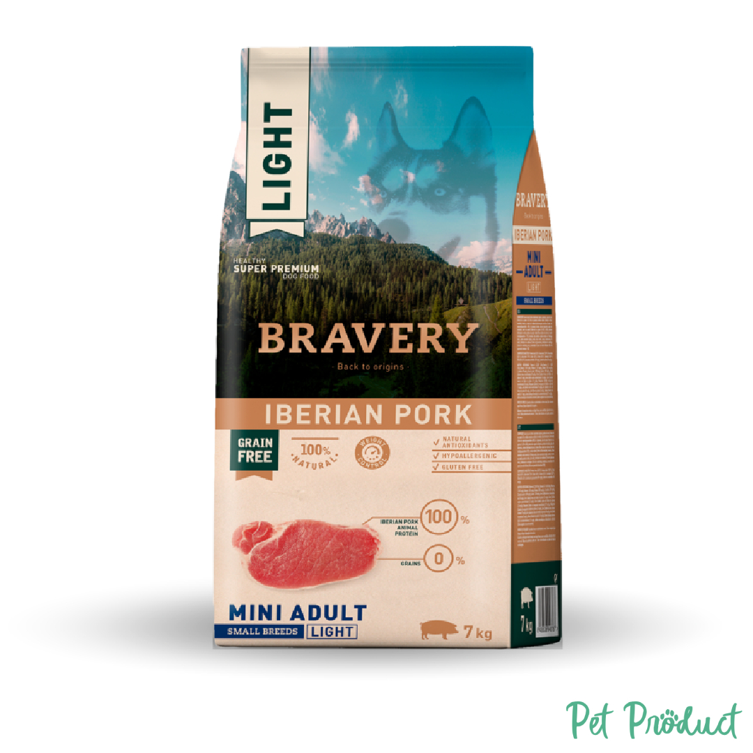 Bravery Dog Adult Pork Iberique Small Breed Light Grain Free