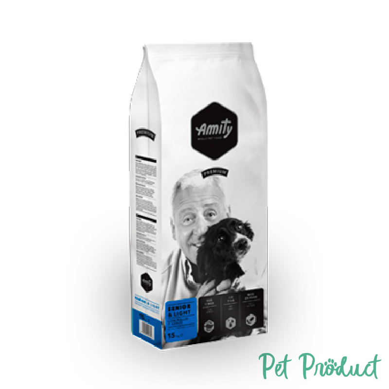 Amity Dog Premium Line Senior & Light 1 palette de 27 sacs de 15kg (Sur Commande)