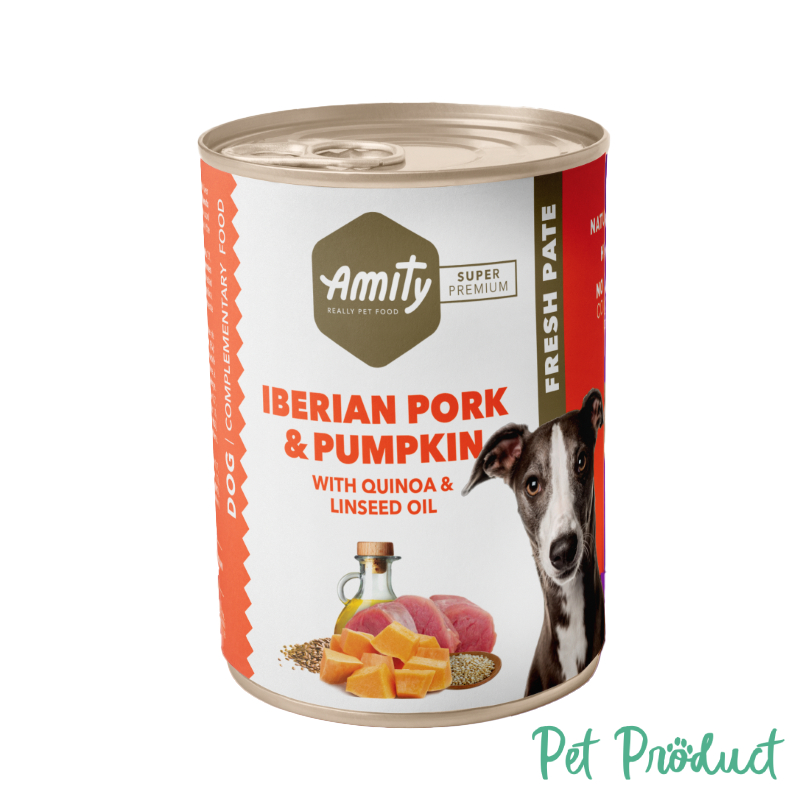 Amity Dog Wet Food Iberian Pork & Pumpkin 400g