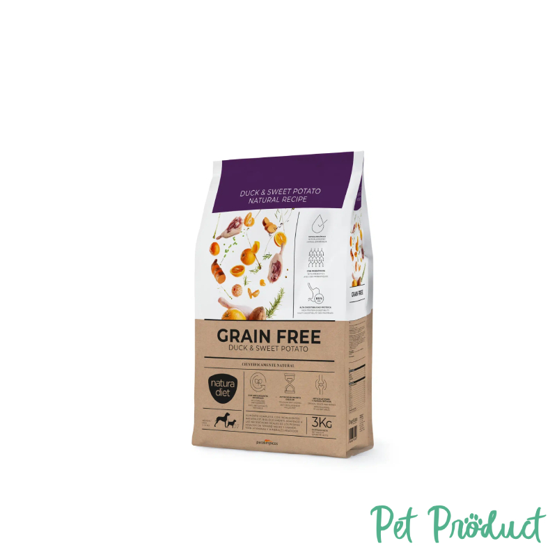 Natura Diet Dog Grain Free Duck & Sweet Potato