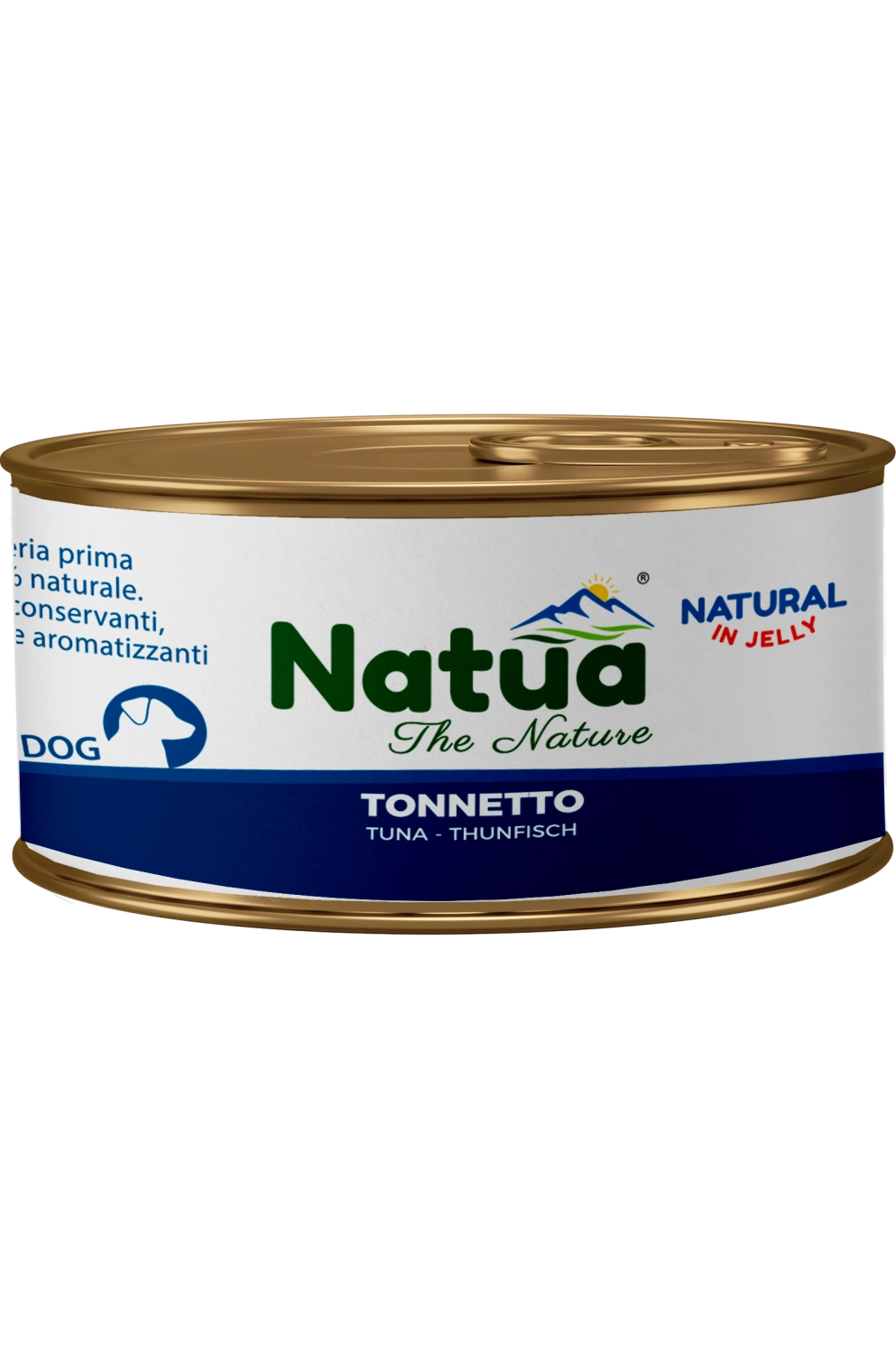 0550 Natua Natural in jelly dog (Thon 150g) Dog Jelly Cans Tuna