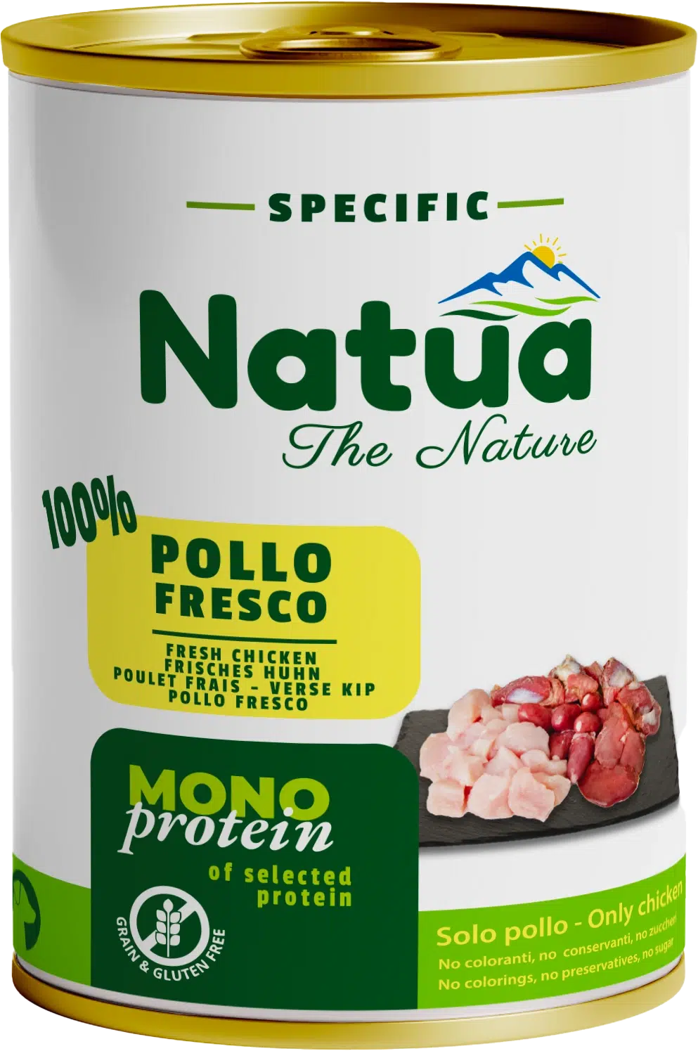 2001 Natua Specific dog (6x400g Poulet) Dog Cans Chicken Fresh