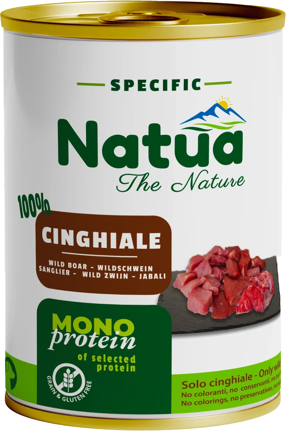 2005 Natua Specific dog (6x400g Sanglier) Dog Cans Boar