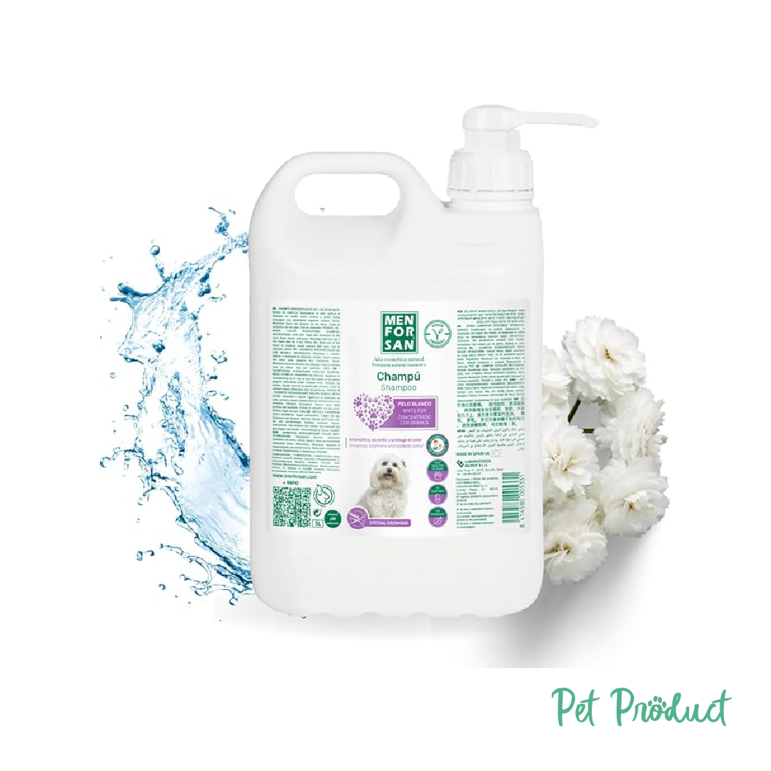 Men For San Shampooing Poil Blanc 5 litres