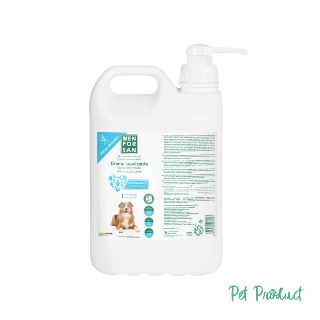 Men For San Crème démêlante adoucissante pour chiens 5 litres